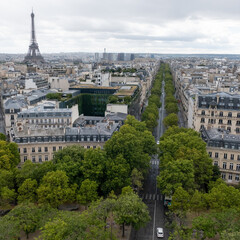 Paris depuis l'Arc de Triomphe