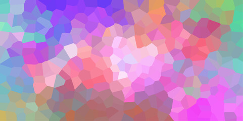 Fototapeta na wymiar light pastel pink crystallize abstract background vector illustration. abstract Trianglify gradient Generative Art background illustration. light abstract mosaic polygonal background .
