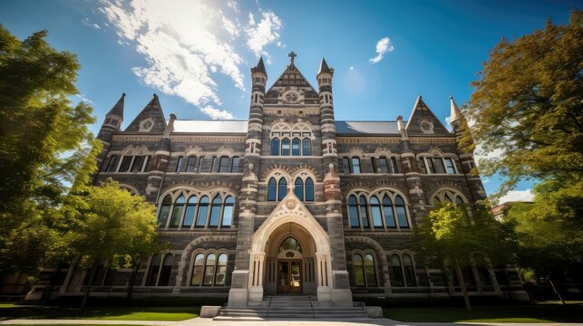 education college building