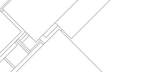  Abstract stripes lines geometric vector background, Paper geometric composition with abstract lines, Mock-ups paper isolated on white background, Industrial construction design pattern.	