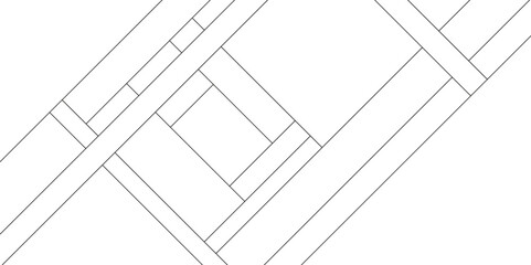  Abstract stripes lines geometric vector background, Paper geometric composition with abstract lines, Mock-ups paper isolated on white background, Industrial construction design pattern.	