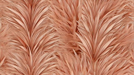 Pastel natural pattern colored in peach fuzz color of the year