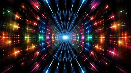 Fototapeta premium glowing holiday lightsic