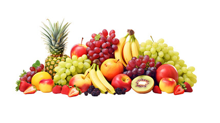 fruits on png