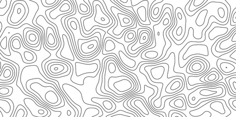 Abstract white topography vector background. Topographic map. Geographic mountain relief. counter map wavy line paper textrue. grid curve line abstract vector illustration .