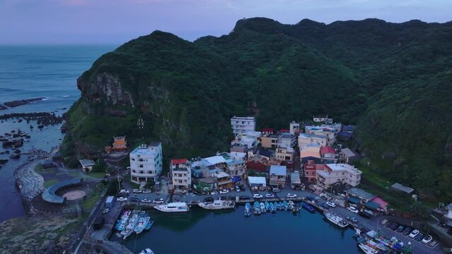 Bitou Cape Park From Above, Taiwan, Aerial View