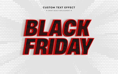 Black Friday 3D Text Style Effect 6