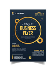 Amazing Corporate Business Flyer and Artistic Agency Flyer Template Business Poster A4