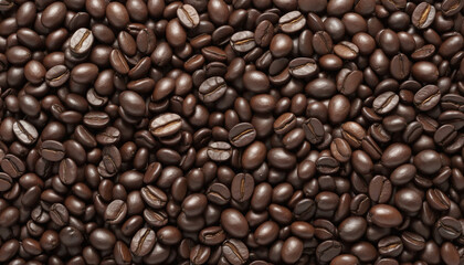 Fototapeta premium Gourmet coffee beans assortment cut out