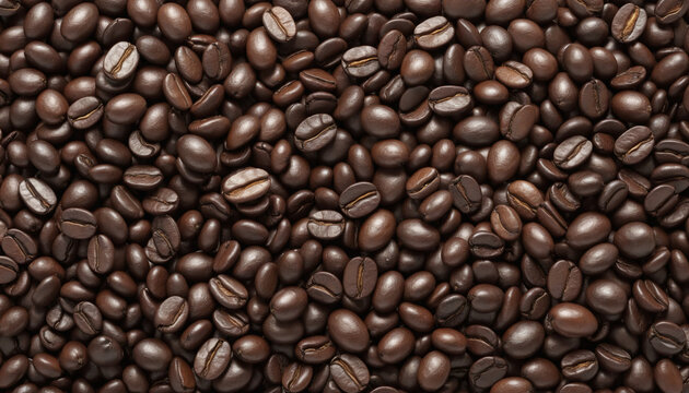 Set of delicious coffee beans cut out © SR07XC3