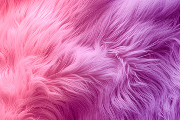 Pink purple fur texture background. Fluffy fur