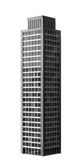 Skyscraper, PNG image, transparent background.