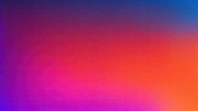 Dark Orange pink blue color flow gradient blurred background
