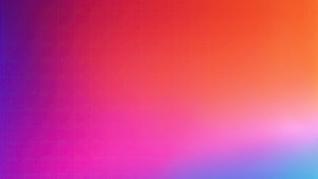 Dark Orange pink blue color flow gradient blurred background