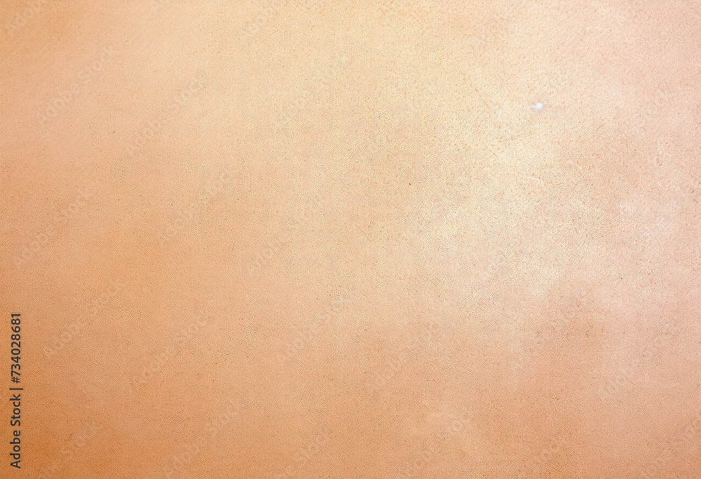 Poster abstract background with soft peach gradient and shining golden glittering shimer. texture backdrop 