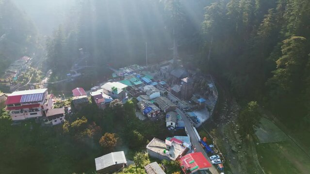 Jageshwar Temple Drone View, Almora Uttarakhand
