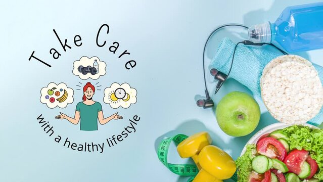 correct diet by eating healthy and diligently exercising