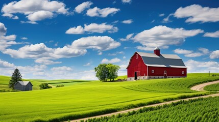 Obraz premium livestock minnesota farm