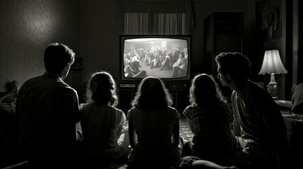 Fototapeta premium monotonous boring movie