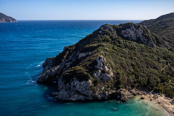 Obraz premium Porto Timoni beach - Corfu, Greece 