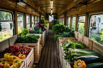 Embark on a journey where trains are transformed into mobile farmers' markets, fresh flavors at every seat(17).jpg