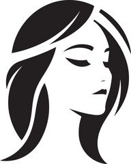 Beautiful Girl Hair Vector illustration