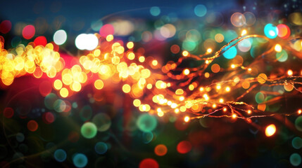 Fototapeta na wymiar Multi-colored lights, abstract background