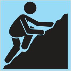 Working man vector illustration eps