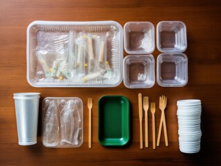 Exclude single-use plastic items from your sets as much as possible