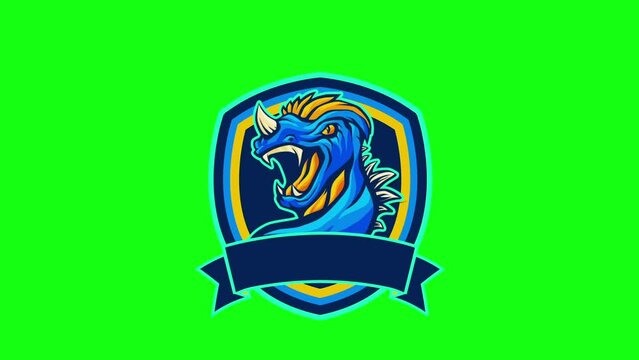 Team Esport template animal mascot logo