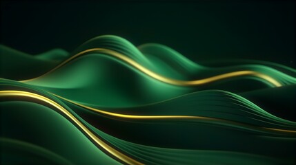 abstract, background, curve, line, wave, modern, dark, wavy, illustration, shape, gradient, no people, geometric, wallpaper, design, digital, texture, green color