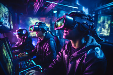 Virtual Reality Competitive Gaming