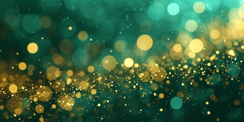 Abstract Blur Bokeh Banner Background