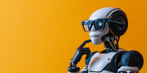 Obraz premium Artificial Intelligence Assistant portrait