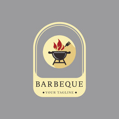 EmberEats: BBQ Logo for Flavor Enthusiasts