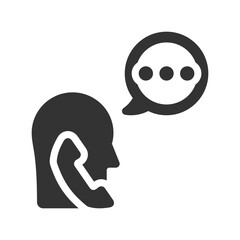 Phone conversation Icon