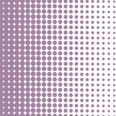 simple abstract plum color small circle polka dot halftone blend pattern