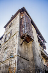 Fototapeta na wymiar Le passage Monseigneur Garnier à Chambéry