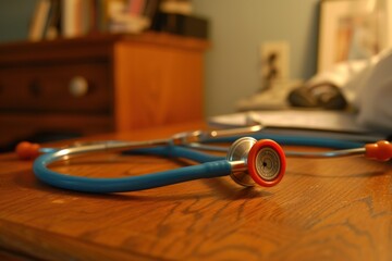 a stethoscope labeled as a doctor.