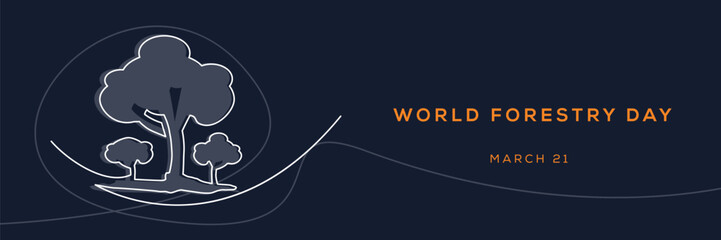 World Forestry Day, held on 21 March.