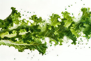 kale kale leaf free stock photo in the style of danie - obrazy, fototapety, plakaty