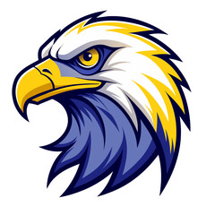 Logo of eagle, isolated.