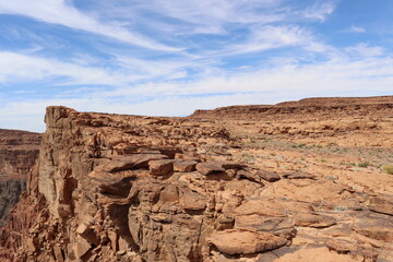 Fototapeta na wymiar Al-Shaq – Great Canyon (Saudi Arabia - Tabuk), Neom project region