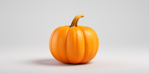 Obraz premium Pumpkin on a white background