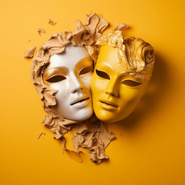 Theater masks.