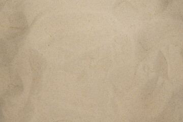 Clean quartz sand background. fine sand fraction texture. sand close-up top view
