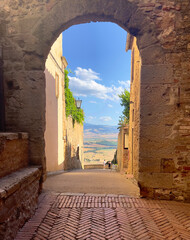 Obraz premium the entrance to the fortress