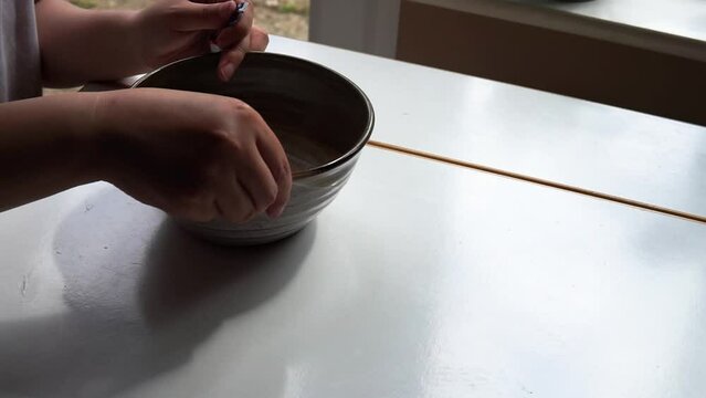 fixing a broken bowl