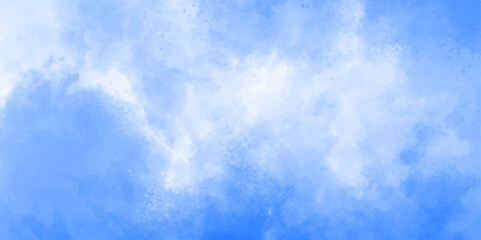 Obraz premium Abstract Sky Palette with White Clouds and Gentle Blues. Perfect for Summery Designs, Clear Atmospheres, and Bright Visual Inspirations