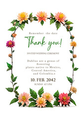 wedding card background floral beautiful floral frame floral wedding invitation template